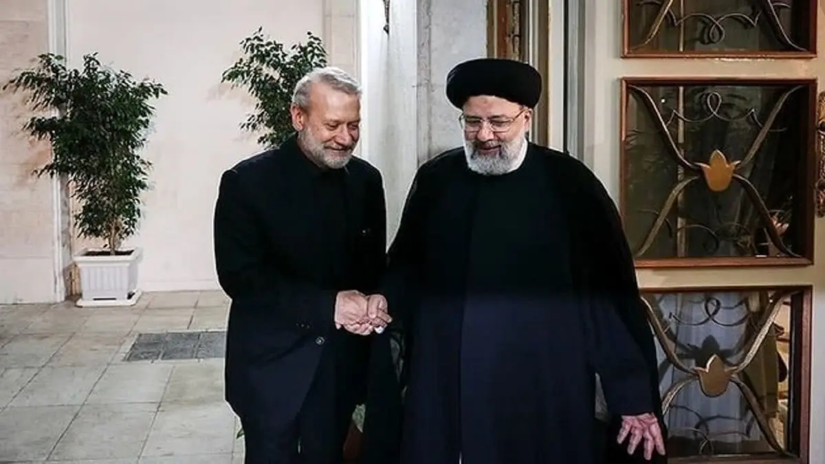 علی لاریجانی و رئیسی
