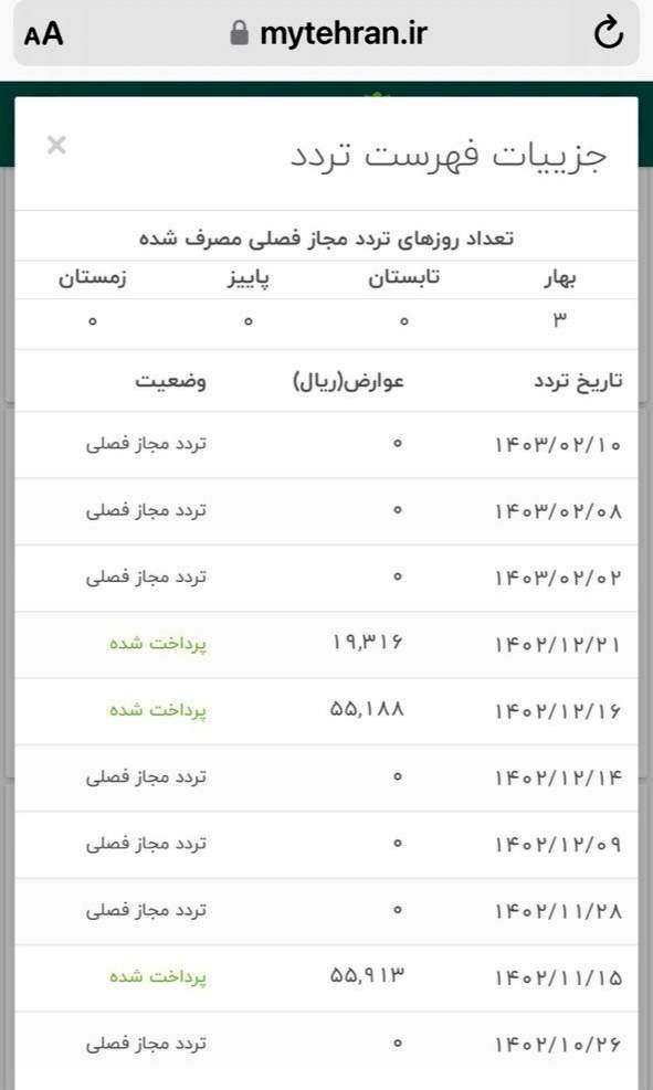 تهران من