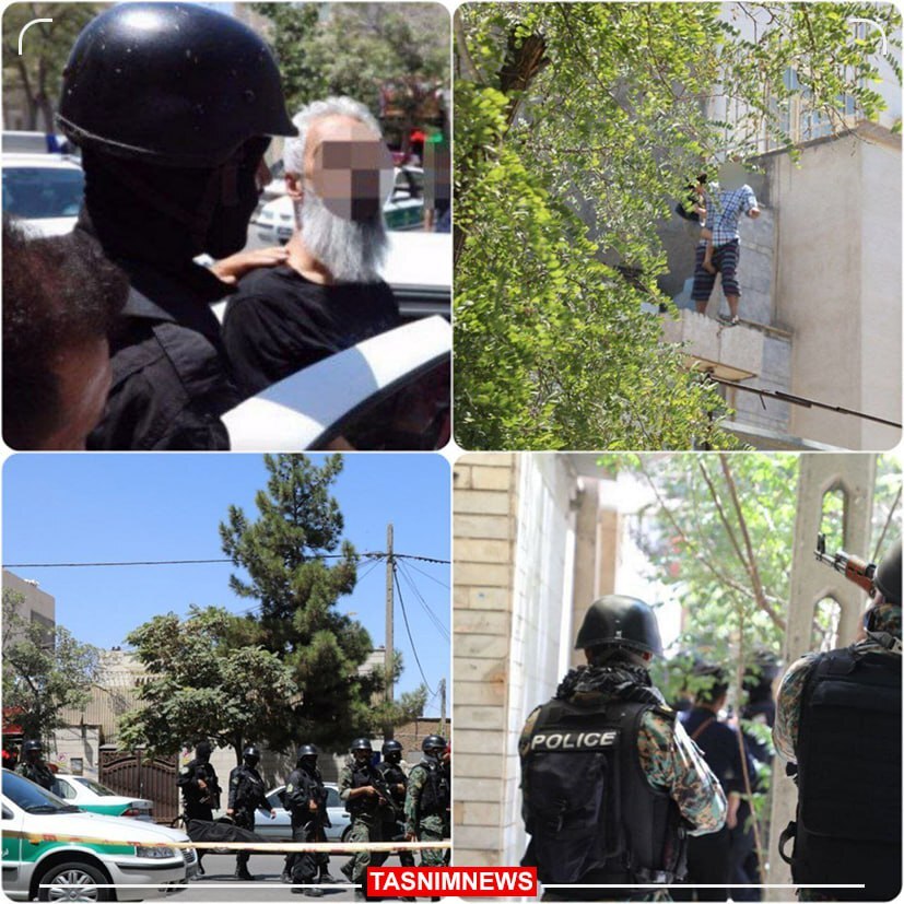 گروگانگیری در ساختمان دادگاه مشهد