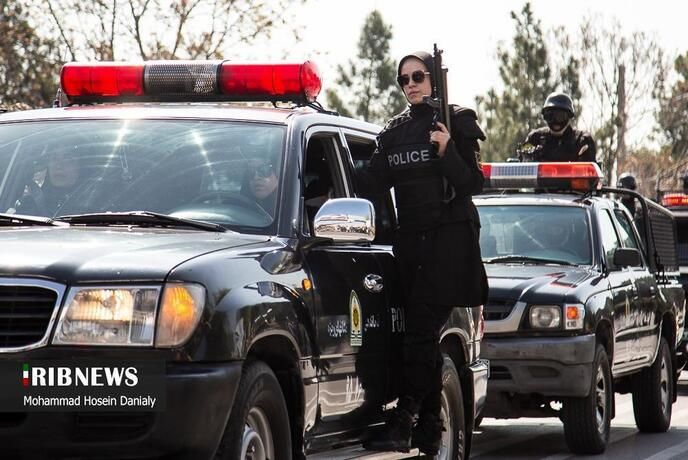 تصاویری جالب از زنان پلیس در رژه امروز نیروهای مسلح + عکس 2