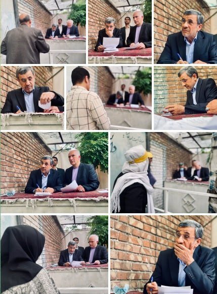 دیدار مردمی محمود احمدی نژاد