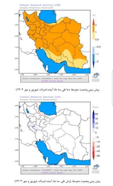 دمای تهران