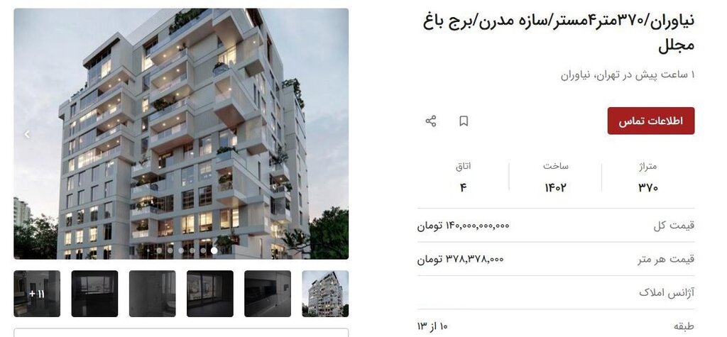 قیمت مسکن لوکس 1