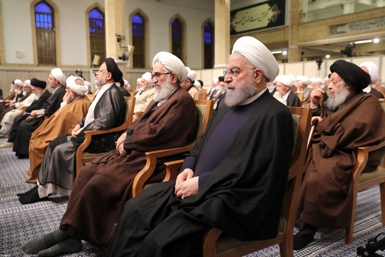 دیدار حسن روحانی با رهبر انقلاب