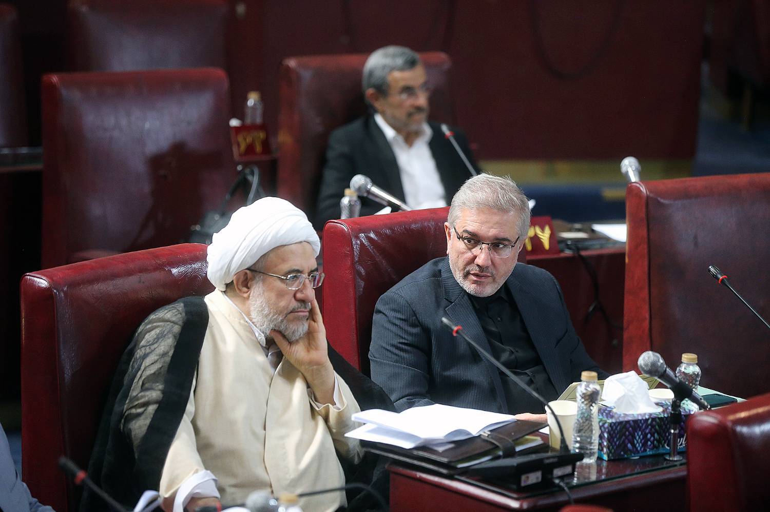 محمود احمدی نژاد در نشست مجمع تشخیص مصلحت 