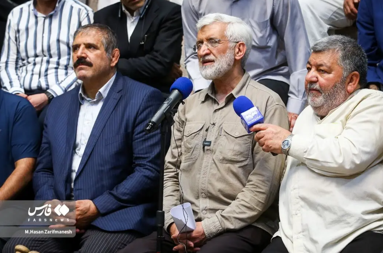 خنده‌های عباس جدیدی کنار نامزد انتخابات ریاست جمهوری سوژه شد + عکس 3