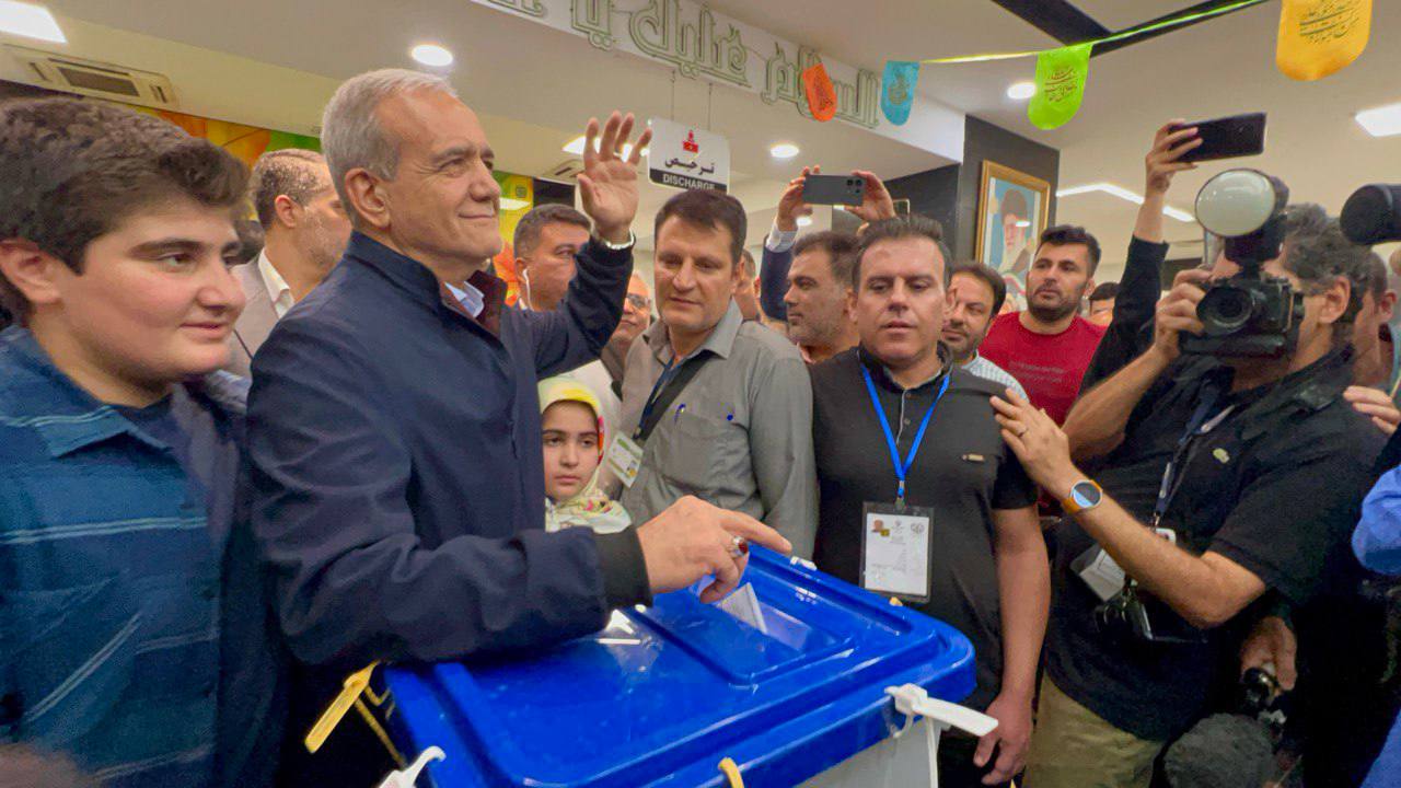رای مسعود پزشکیان در یک مکان متفاوت و خاص + تصویر 2