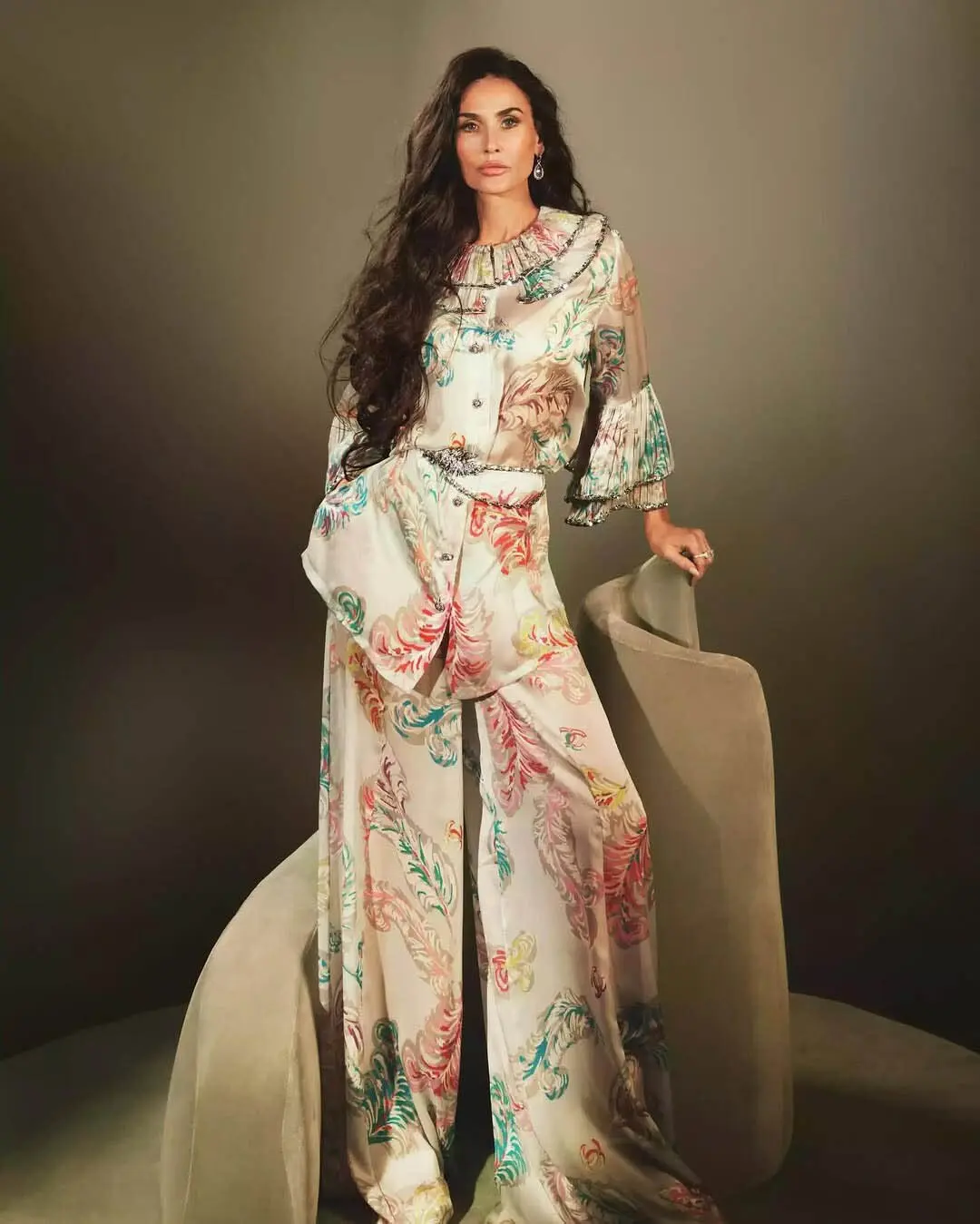 دمی مور  بازیگر ۶۲ ساله آمریکایی
