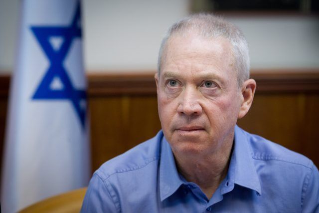 یوآو گالانت وزیر جنگ اسرائیل