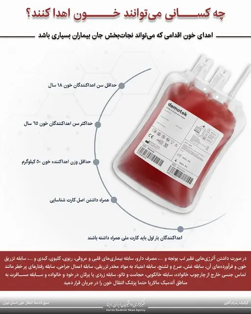 از کجا بفهمیم که میتوانیم خون اهدا کنیم یا نه؟ 2