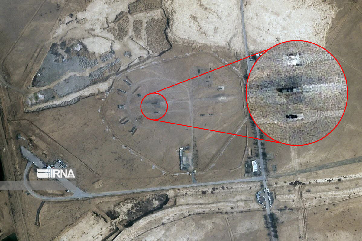 اسرائیل به سایت اس 300 اصفهان خسارت زد؟ تصاویر ماهواره‌ای از رادار شکاری اصفهان 5