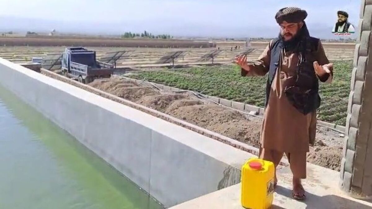 طالبان حقابه ایران ساخت سد در افغانستان