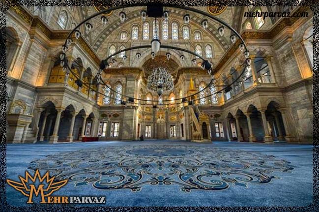 معماری داخلی مسجد ایاصوفیه