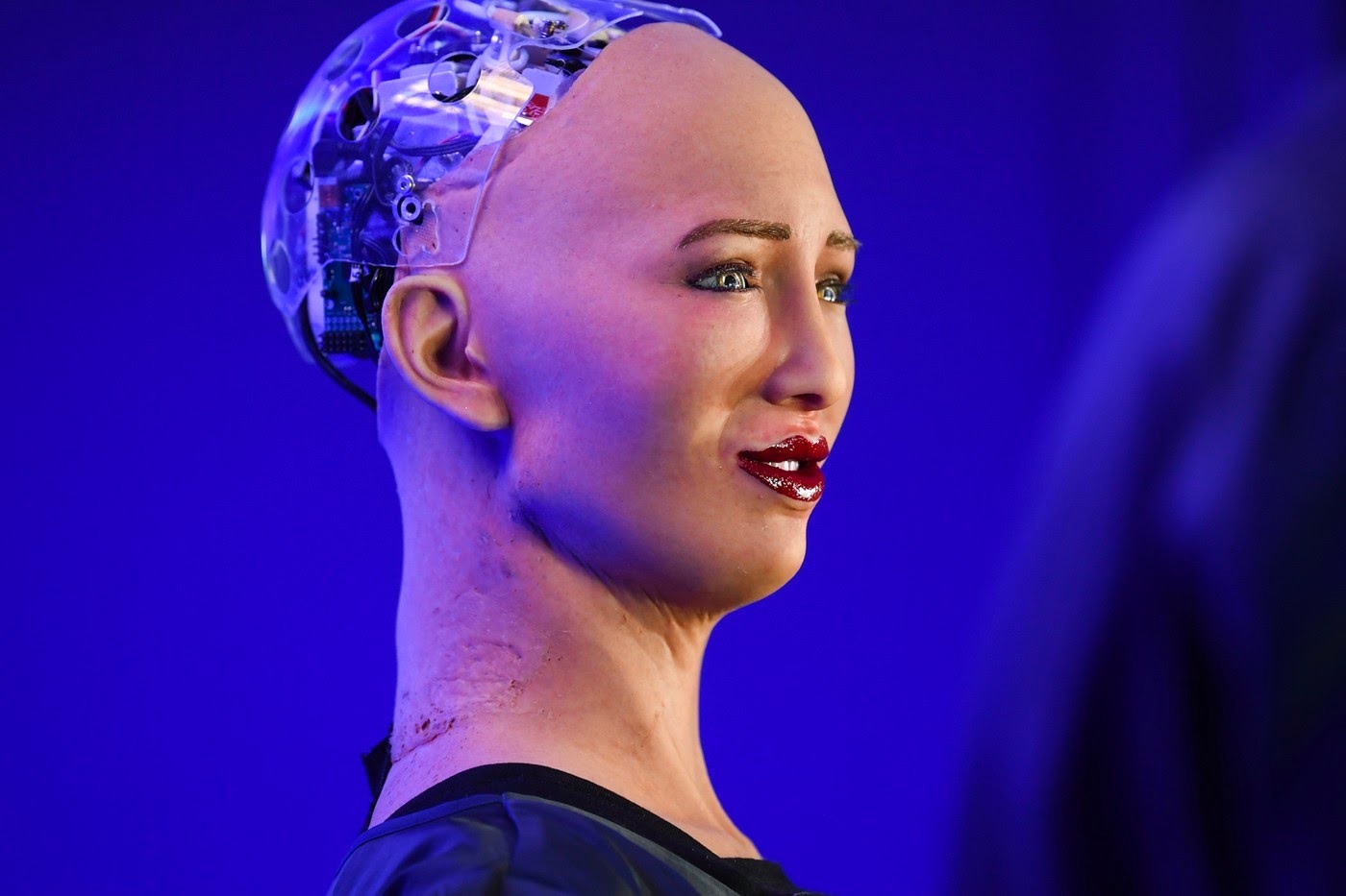 ربات انسان نمای سوفیا sophia robot