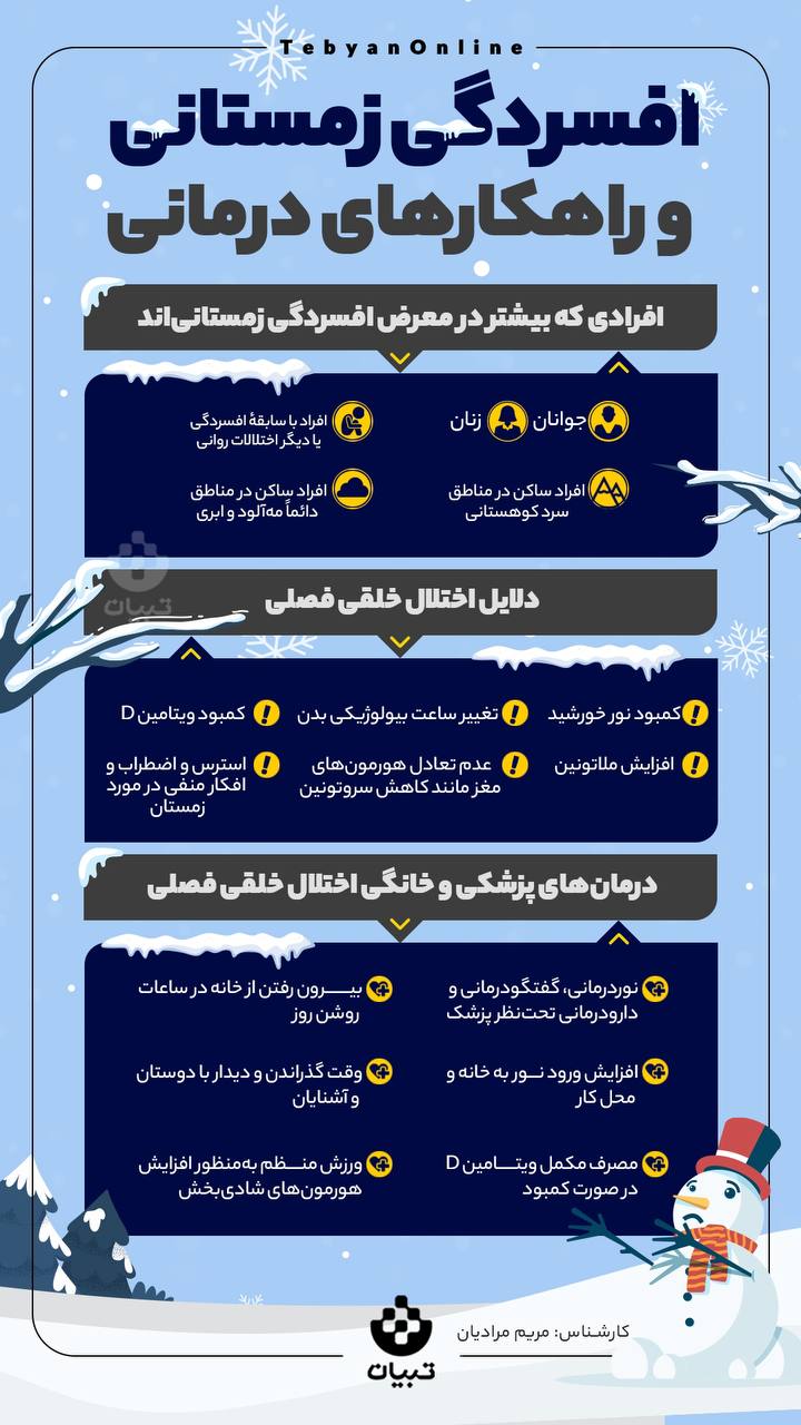 افسردگی زمستانی چیست؟ + عکس 2