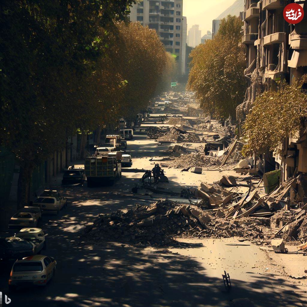 زلزله 7/5 ریشتری تهران با هوش مصنوعی