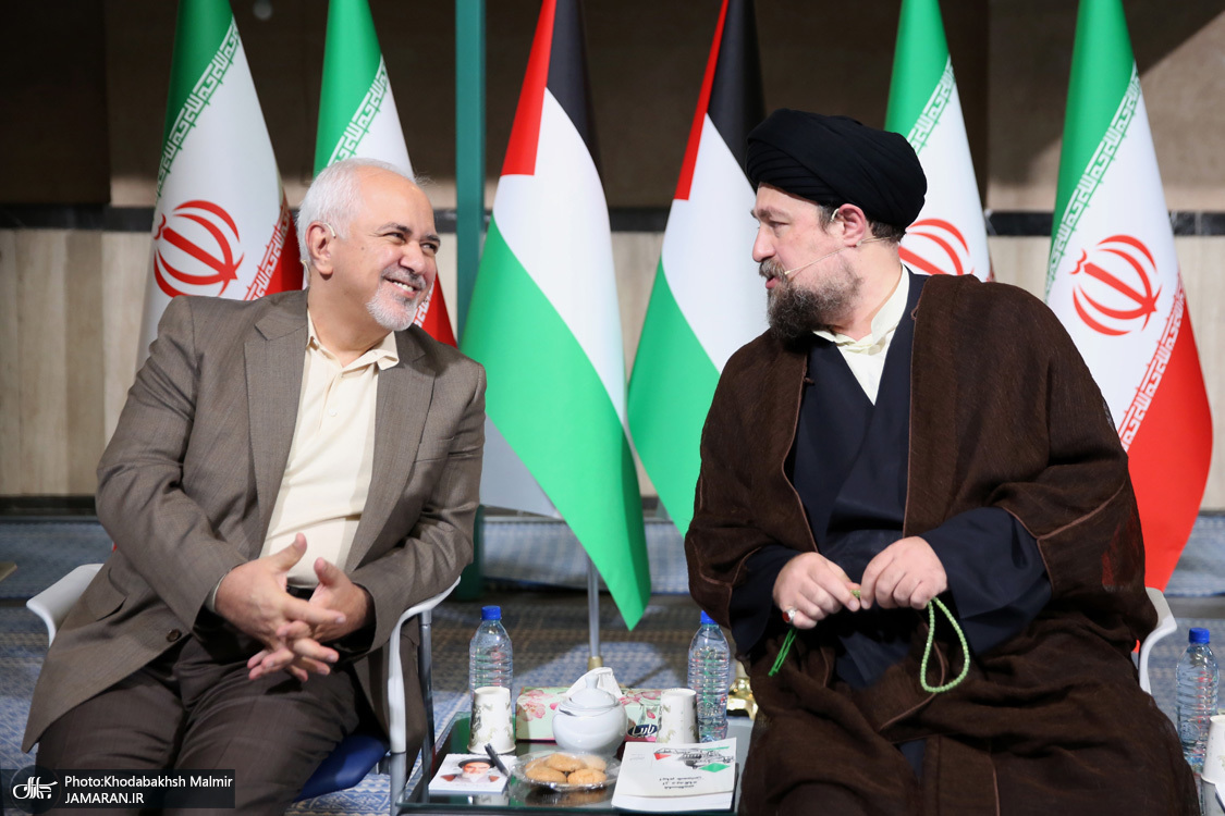 دیدار جواد ظریف و حسن خمینی