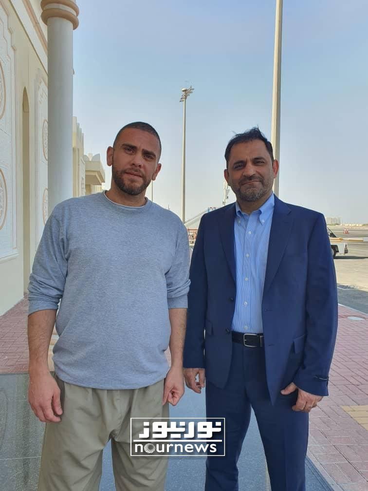 دو زندانی ایرانیِ آزاده شده در دوحه