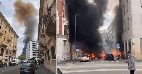 انفجار در ایتالیا