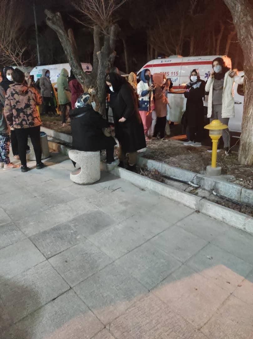 بدحال شدن دانشجویان دختر دانشگاه علوم پزشکی اصفهان