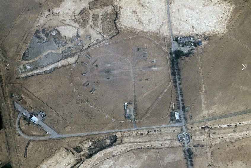 تصاویر ماهواره‌ای از رادار پایگاه هشتم شکاری اصفهان