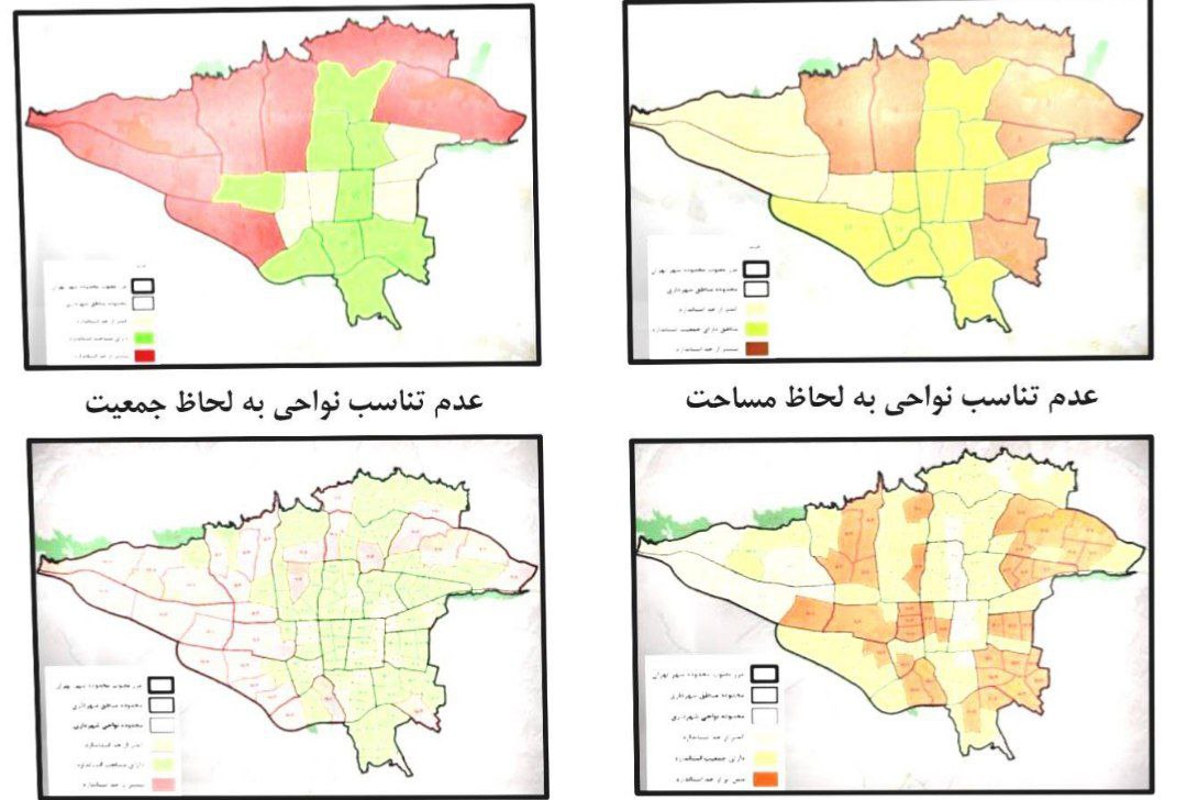 نقشه تهران