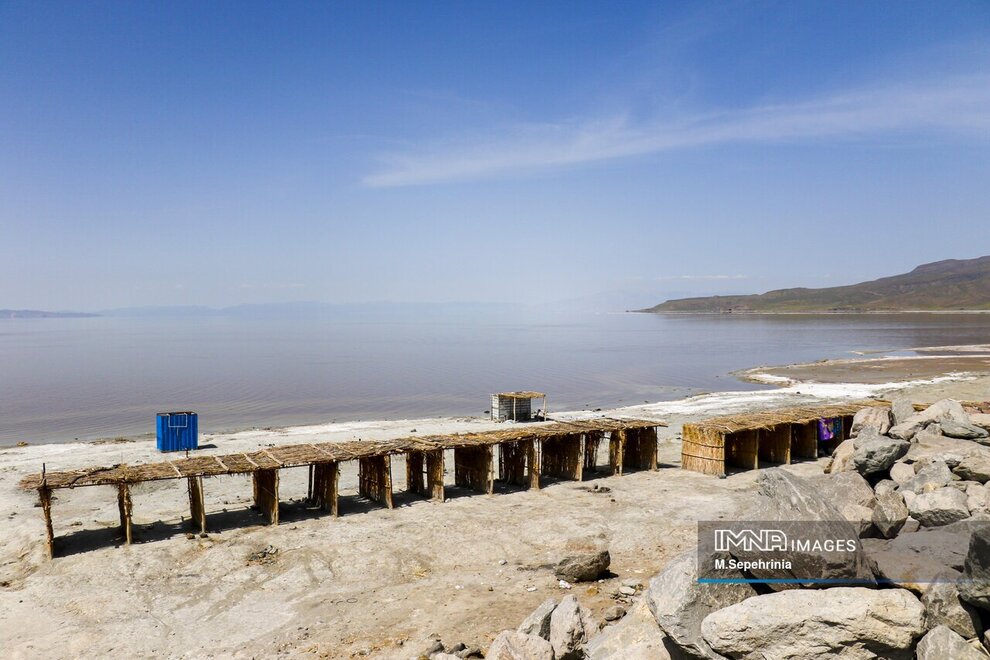دریاچه ارومیه اینگونه جان گرفت؛ تصاویر خوش و نادیده از دریاچه ارومیه + عکس 15