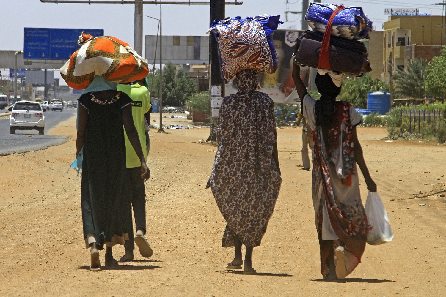 جنگ داخلی در سودان و فرار ساکنان از پایتخت