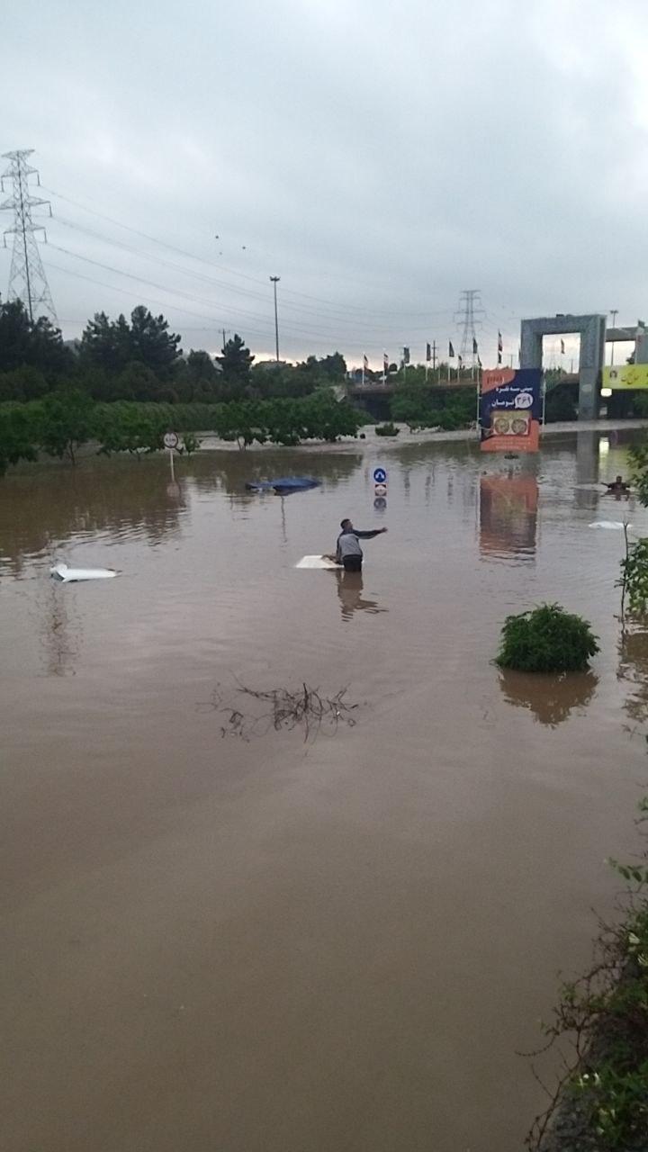 چند تصویر آخرالزمانی از سیل وحشتناک در مشهد 2