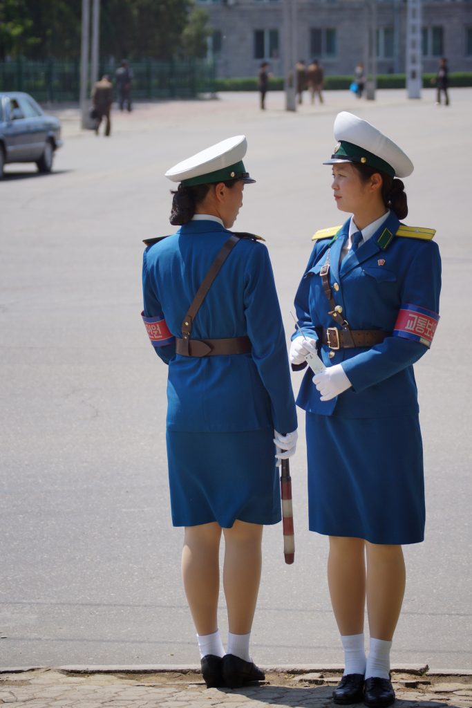 زنان پلیس کره شمالی