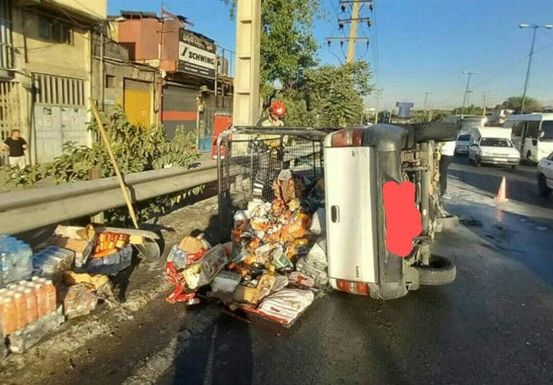 مرگ دلخراش راننده «پراید وانت» در شرق تهران 2