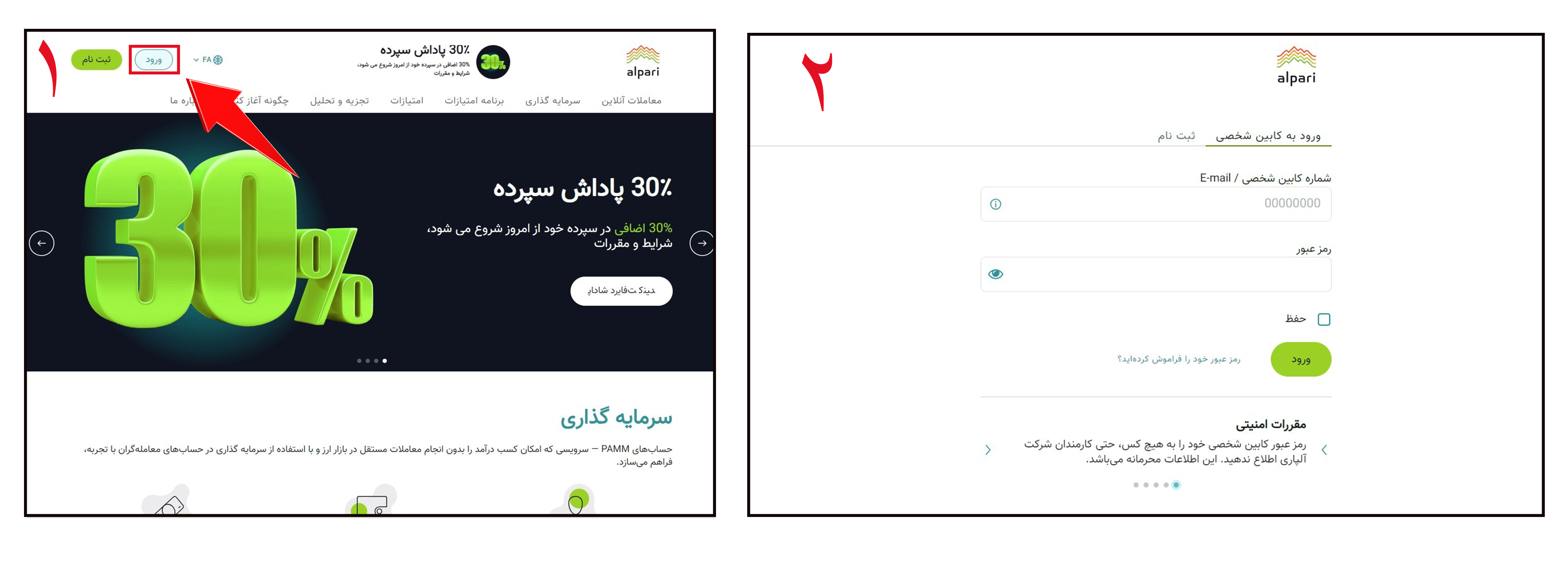 الپاری کابین شخصی