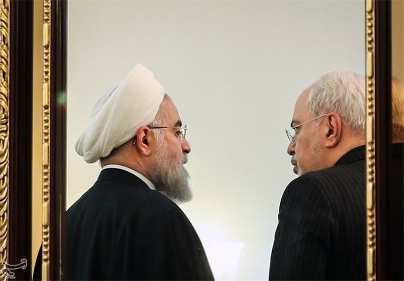 حسن روحانی و محمدجواد ظریف