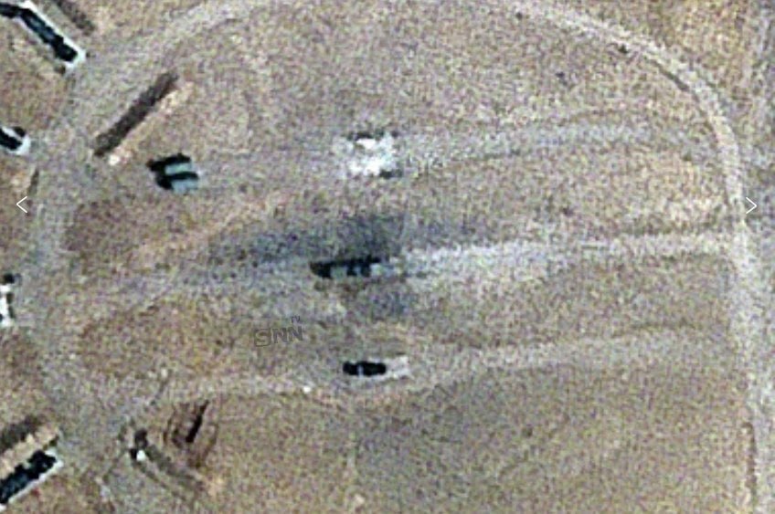 تصاویر ماهواره‌ای از رادار پایگاه هشتم شکاری اصفهان
