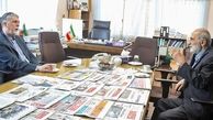 عکس | دیدار سرزده مدیر موسسه اطلاعات از روزنامه کیهان