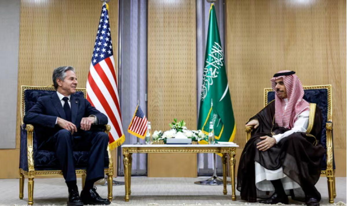 اظهارات وزیر خارجه امریکا در عربستان علیه ایران