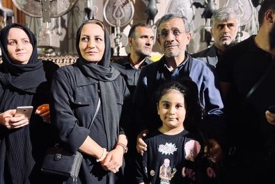 مراسم تاسوعا احمدی نژاد