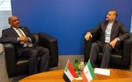 دیدار وزرای خارجه ایران و سودان بعد از ٧ سال قطع روابط دیپلماتیک + عکس