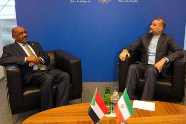 دیدار وزرای خارجه ایران و سودان بعد از ٧ سال قطع روابط دیپلماتیک + عکس