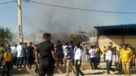 انفجار مهیب در کارگاه کپسولی ال پی جی یاسوج