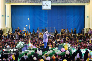 جشن بزرگ نیمه شعبان در مصلی امام خمینی (ره) +تصاویر