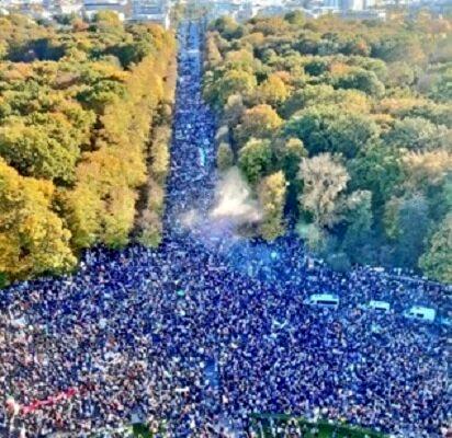 روایت روزنامه دولت از تجمع اعتراضی در برلین: شکست تمام عیار بود!
