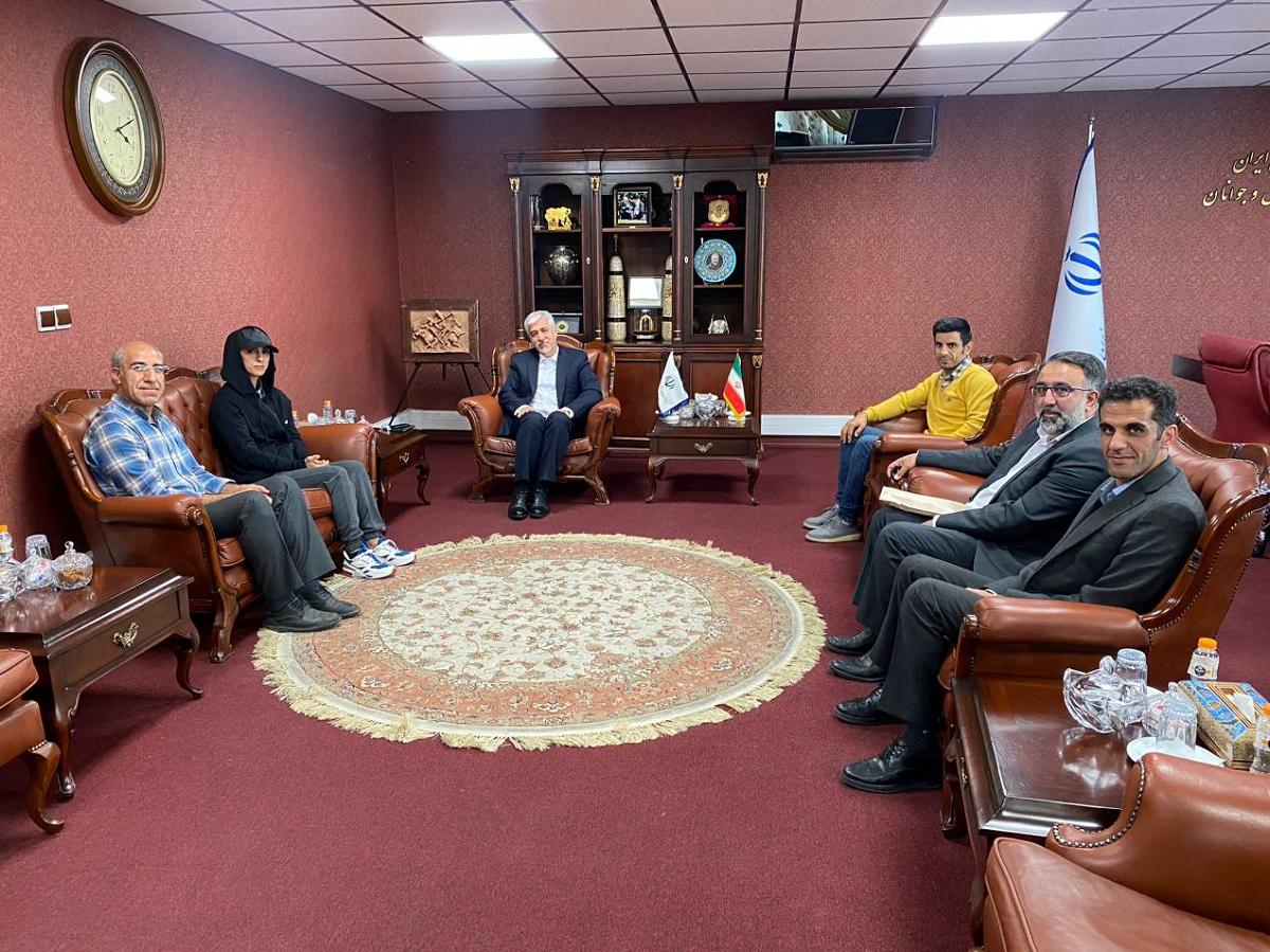 الناز رکابی با وزیر ورزش دیدار کرد + جزییات