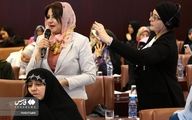 حجاب شرکت‌کنندگان جشنواره خورشید در حضور همسر رئیسی و دختر علم الهدی/ عکس