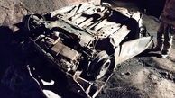 تصادف هولناک در مشهد | دو راننده پژو زنده زنده در آتش سوختند
