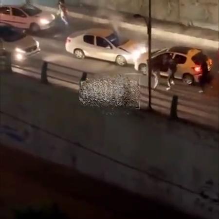 صحنه های وحشتناکی که خیابان‌های ارومیه رقم خورد | ویدئو