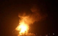آتش‌سوزی زنجیره ای خودروها در تهران