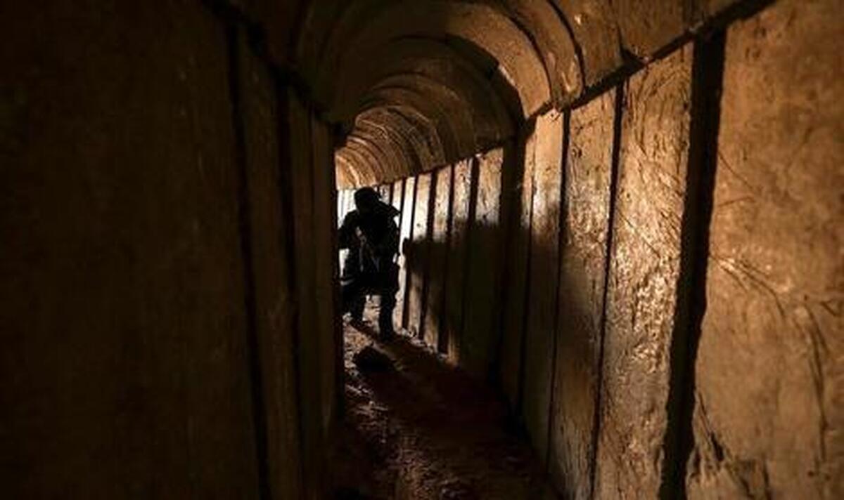  تصاویر خاص از تونلهای زیر زمینی حماس در غزه /ویدیو