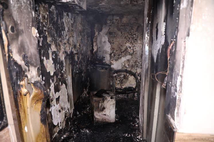 آتش‌سوزی یک هتل آپارتمان در مشهد