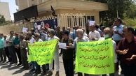 تجمع اعتراضی بازنشستگان در شهرهای مختلف از رشت و تهران تا بندرعباس